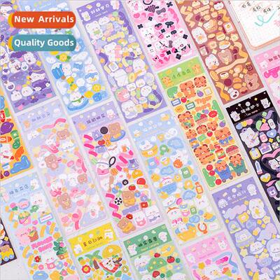 Pet big world 18 handbook goo card waterproof pvc stickers c