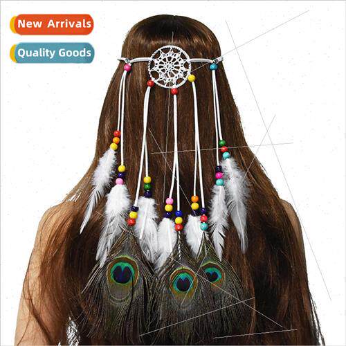 New Feather Hair Bands Dreamcatcher Headbands Bohemian Headp