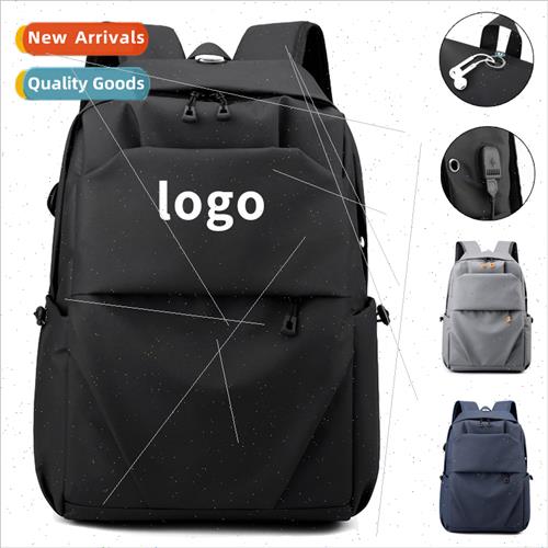 Fashion leisure computer bag lightweight large-capacy USB ch