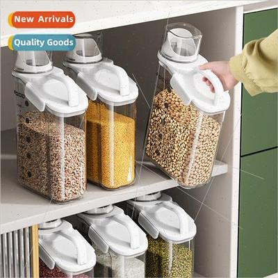 PET grains cereals storage jars lids moisture-proof insect-p