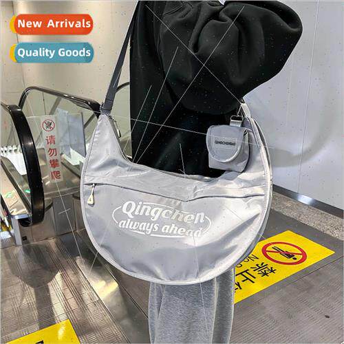 new shoulder crossbody bag commuter dumpling bag girls simpl