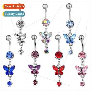 Butterfly Jewelry Charm Bellybutton Bel Europe Ring Piercing