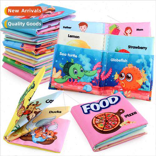 New baby toys cloth book tear wh ringing paper fun early edu