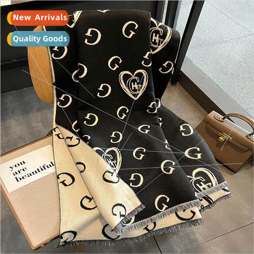 Fall and winter imitation cashmere double-sided thickened sc