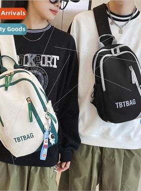 new men women students shoulder slanting cross-body bag set