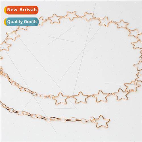 New Korean versatile jk ladies metal waist chain circle pent
