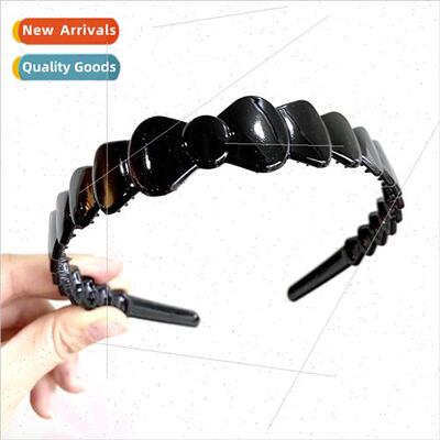 -produced Korean hair bands Eco-friendly spray-painted gloss