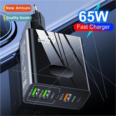 Standard 65W PD fast charger cell phone charger 5A type-c PD