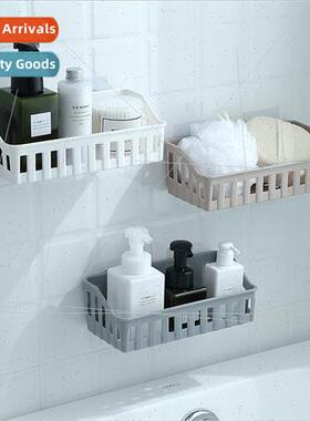 Bathroom Shelf No-Punch Kitchen Rectangular Non-Tracking She