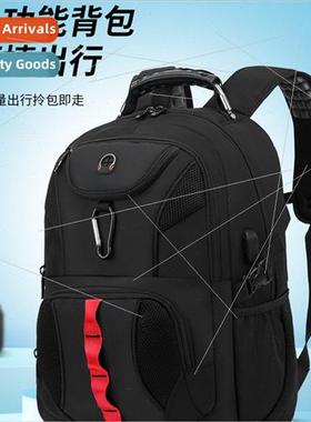 Large capacy shoulder bag men business travel backpack busin