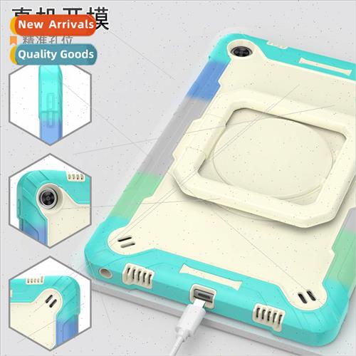 适用Lenovo Tab M10 Plus 3rd Drop-proTablet Case 2-in-1 Rotat