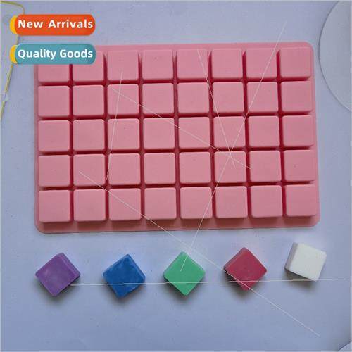 40 straight silica gel square ice lattice chocolate DIY cake