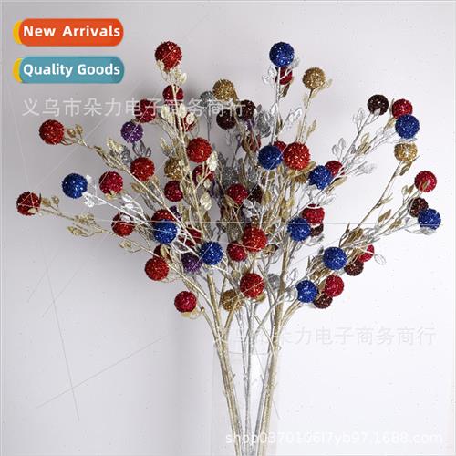 New Christmas 11 head Christmas sequins gold powder onion po