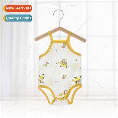 Summer sling boneless newborn baby clothes triangle pajamas