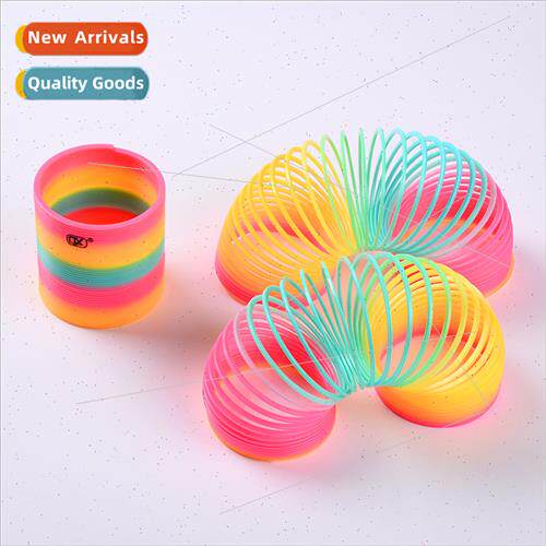 Large rainbow circle toys 8.7*9 rainbow circle children spri