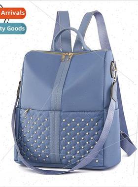 Shoulder bag female new Korea Oxd cloth leisure ladies backp