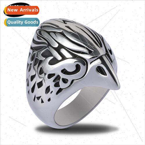fashion creative jewellery ghost head simple retro men finge