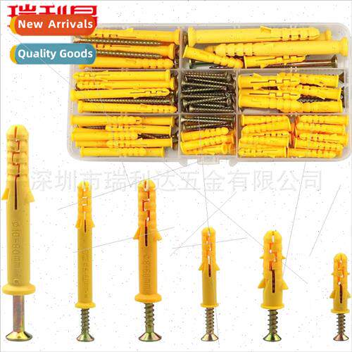 150pcs Phillips self-tapping screws expansion tube set rubbe