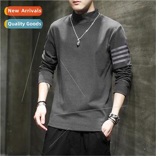 Long-sleeved sweater men new fall double-sided devel warm bo
