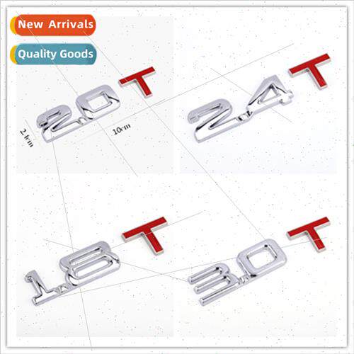 Car Metal Displacement Vehicle Marker 1.8T 2.0T 2.4T 3.0T Di