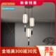 copper staircase small New bedroom full chandelier Chinese