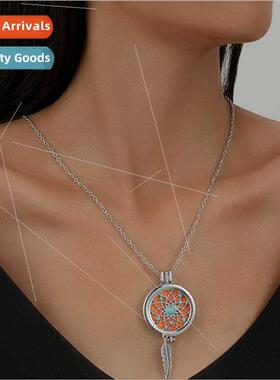 Jewelry necklace essential oil diffuser aromatherapy necklac