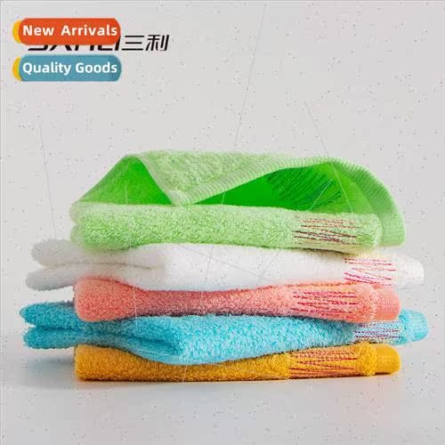 Towel colorful sugar square towel summer new soft children s