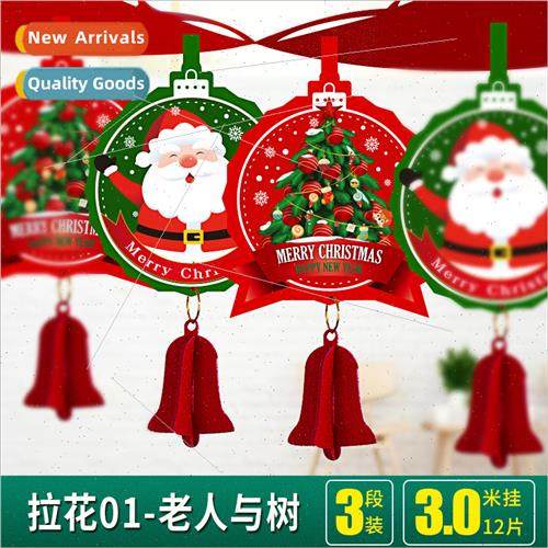 New Christmas decoration Bra flower snowman old man mall hot