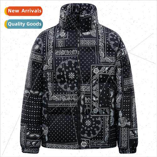 Whe duck down jacket winter new men American high set fashio