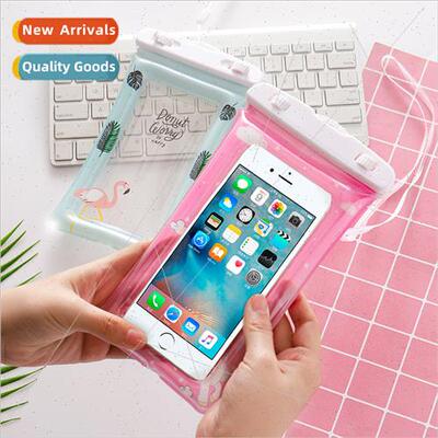 Cartoon Airbag Cell Phone Waterproof Bag Drifting Diving Cel