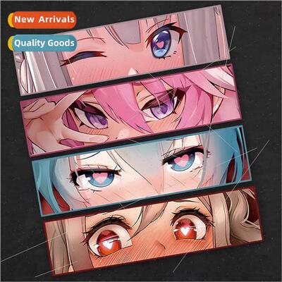 Secondary electric car stickers reflective anime waterproof