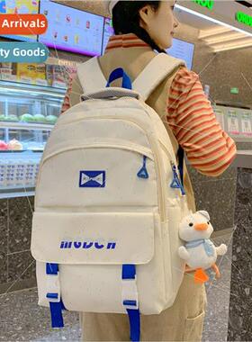 Shoulder bag female nylon fashion casual small backpack simp