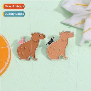 fish puffer modeling brooch personaly Cartoon creative cute