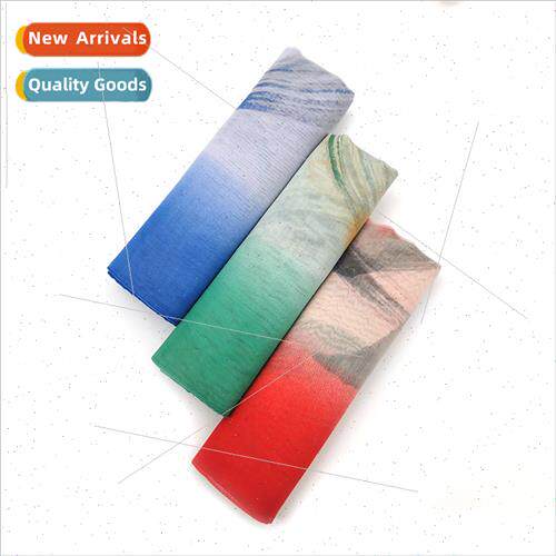 Europe Middle East mple Headscarf Spring Summer Wind Sunscre