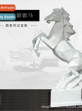 Scandinavian geometric artwork steed creative simple decorat