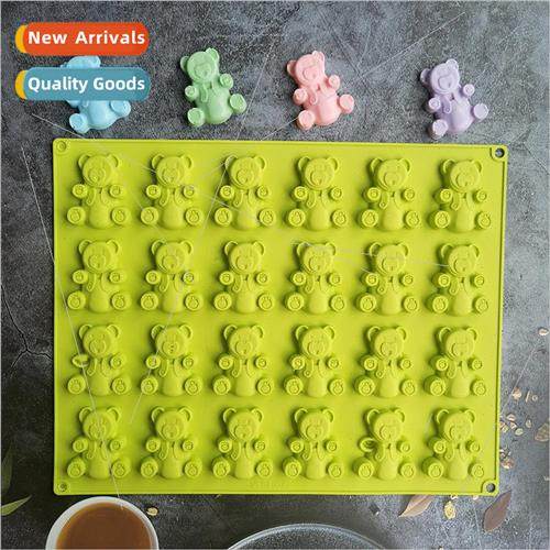 24 Pack Bear 123 Chocolate Biscu Cake Mold Ice Cream Candy l