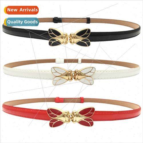dress simple versatile fashion casual belt female thin belt