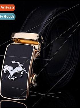 Men dragon belt automatic buckle belt youth zinc alloy busin