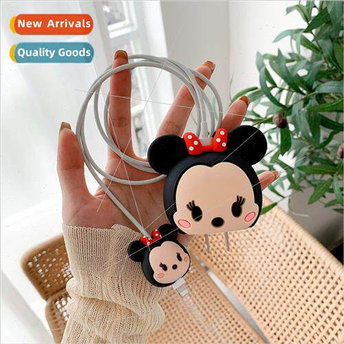 New cartoon charger protective cover适用Apple 12 fast chargi