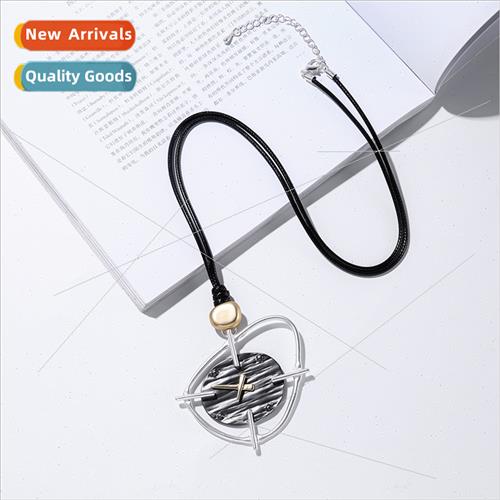 Necklace Europe Minimalist Pendant Cold Fashion Faux Clock W