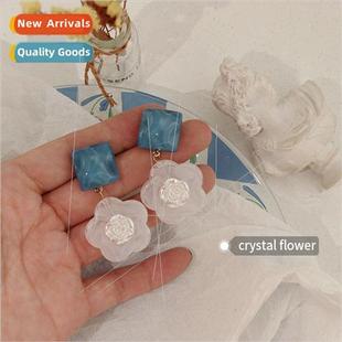 Showa ice simple retro vers geometric Japan rose spring snow