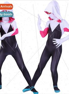 Halloween Gwen Spider-Woman 2 Man Parallel Universe Costume
