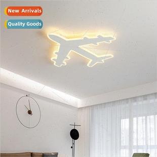 room bedroom light LED creative boy Scandinavian airplane