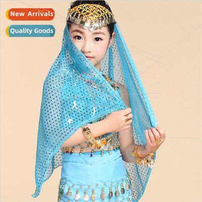 Belly dance accessories children veil hand thrown veil India