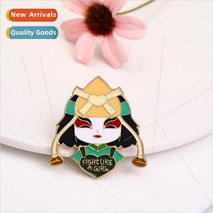 badge clothing accessories Anime drop metal oil characters