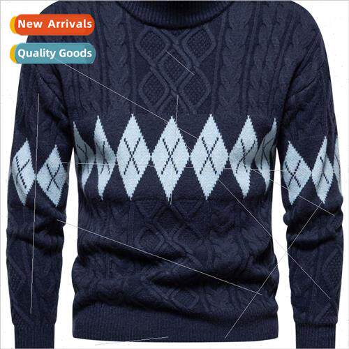 2023 fall winter new men casual round neck bottoming shirt y
