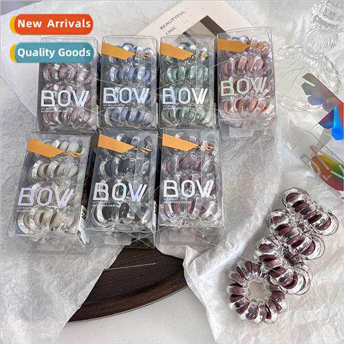 Morandi Color Hair Rope Premium Boxed Set High Toughness Dur