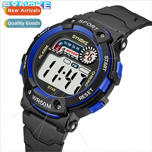 Children watches play cool nd electronic watch luminous boys-封面