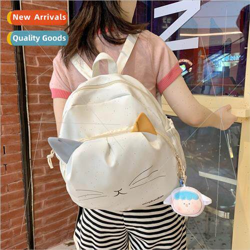 Double shoulder backpack female new Japan college cute cute