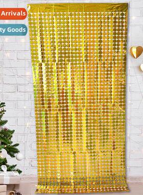 Party Decoration Supplies Laser Glitter Background Curtains